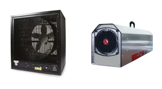 Tratamento do ar em obras